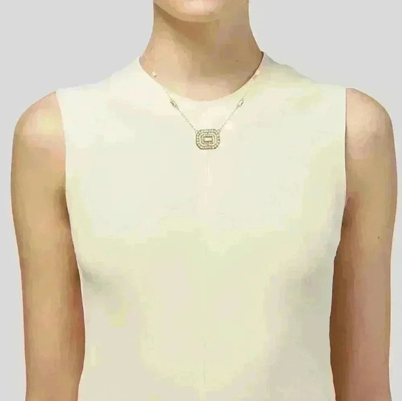 GIVENCHY Crystal Pendant Necklace - Picture 3 of 6